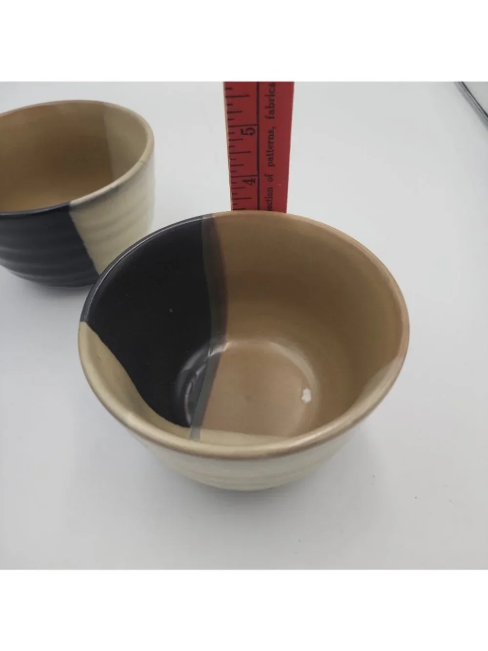 Sango Gold Dust Black 5.25” Bowls Set Of 2